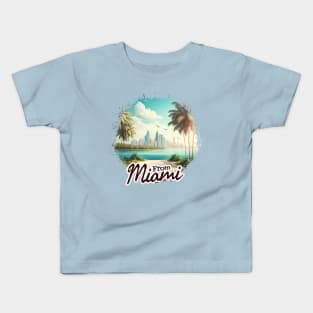 Miami Beach Gift Ideas Kids T-Shirt